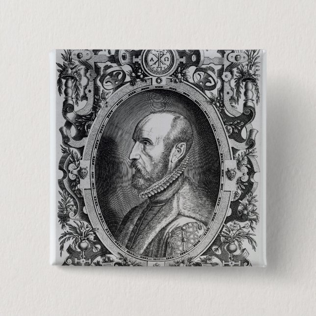 Abraham Ortelius Button (Vorderseite)
