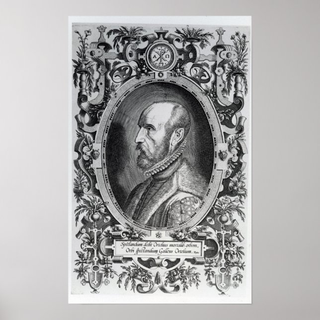Abraham Ortelius Poster (Vorne)