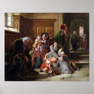 Abraham Solomon Wartete für das Urteil Poster