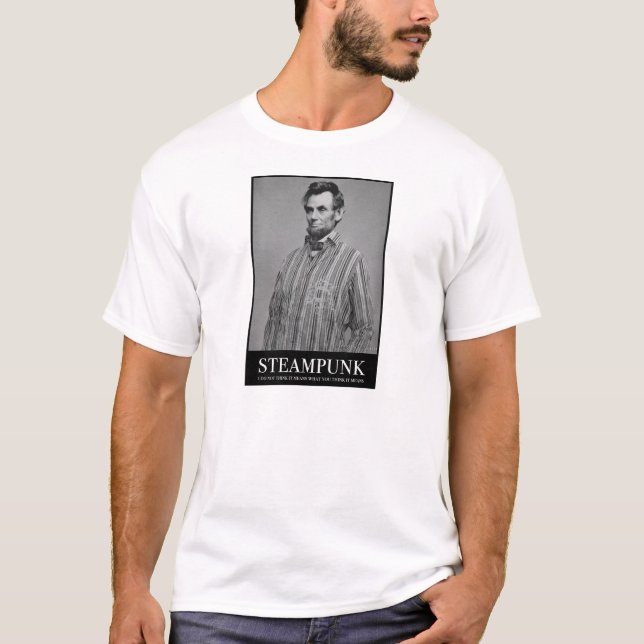 Abraham Steampunk T-Shirt (Vorderseite)