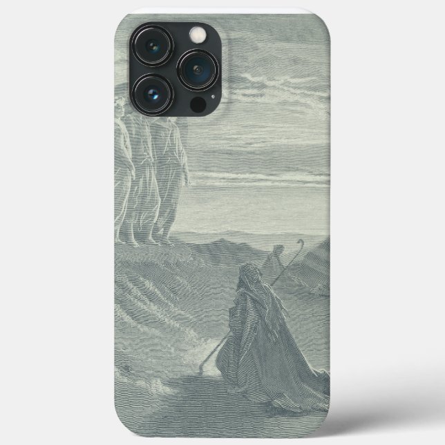 Abraham und die drei Engel Case-Mate iPhone Hülle (Rückseite)