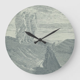 Abraham und die drei Engel Große Wanduhr