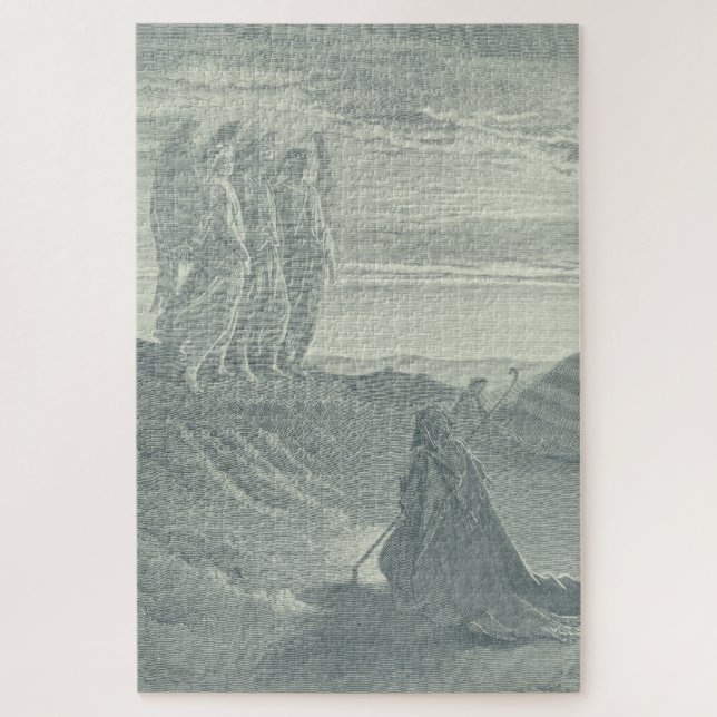 Abraham und die drei Engel Puzzle (Vertikal)