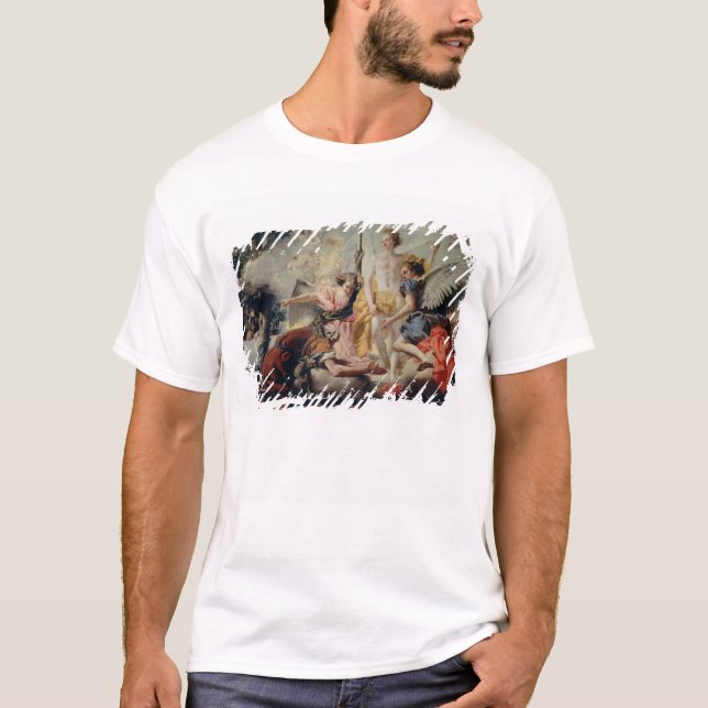 Abraham und die drei Engel T-Shirt (Vorderseite)