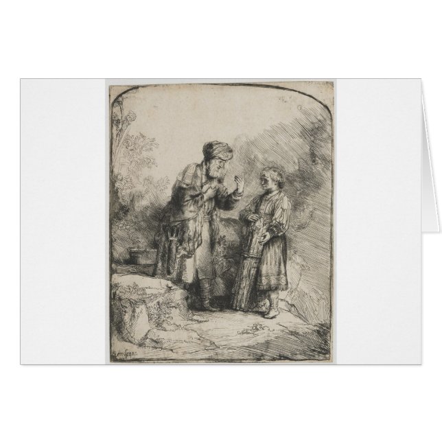 Abraham und Isaac (Vorderseite (Horizontal))