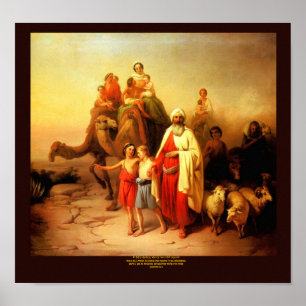 Abrahams Journey von Josef Molnar Poster