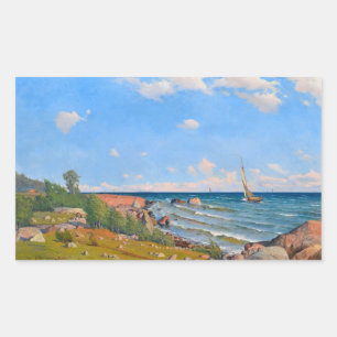 Abrahamssons"Archipelago"-Aufkleber Rechteckiger Aufkleber