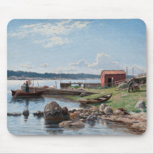 Abrahamssons ”Motiv aus Jutholmen”-Mauspad Mousepad