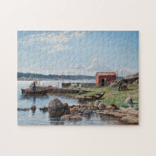 Abrahamssons »Motiv aus Jutholmen«-Puzzle Puzzle