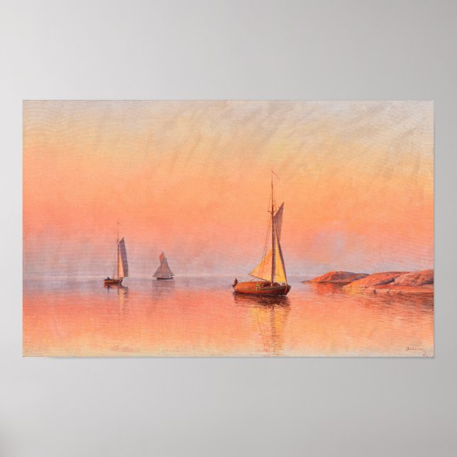 Abrahamssons Sailboats-Poster Poster (Vorne)