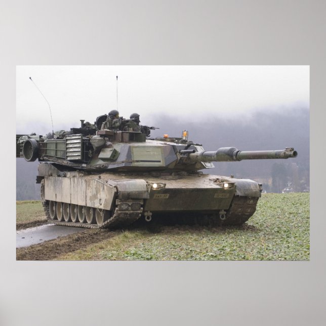 Abrams M1A1 Poster (Vorne)