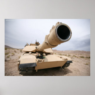Abrams M1A1 Poster