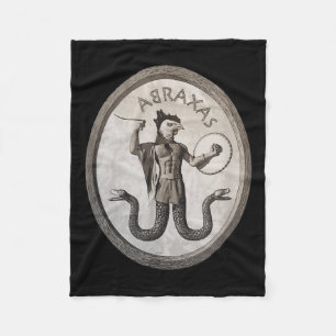 Abraxas Esoteric Gnostic Symbol Occult Pagan Ritua Fleecedecke