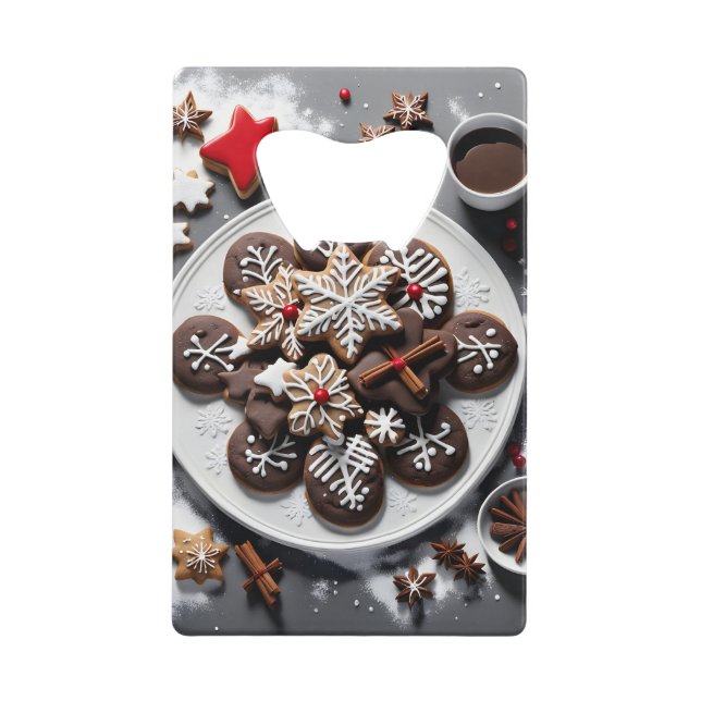 Abrebotellas de acero inoxidable navidad 1 - 001 geldbeutel flaschenöffner (Vorderseite)