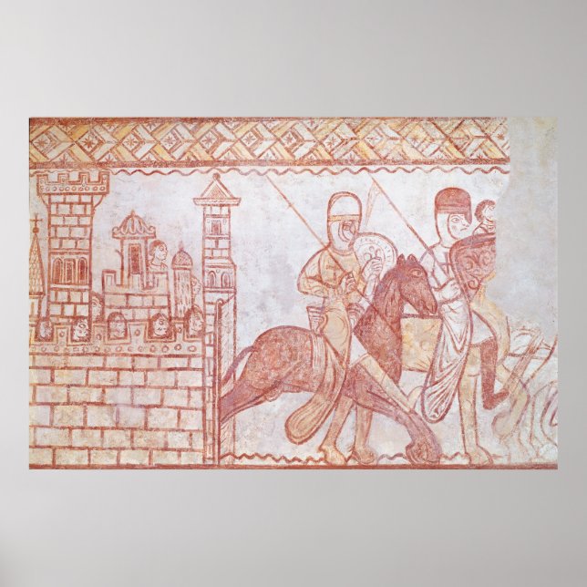 Abreise der Kreuzfahrer Poster (Vorne)