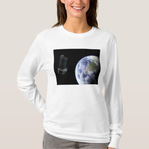 Abreisendes Spitzer die Erde bald nach T-Shirt