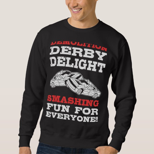 Abriss Derby Racing für den Abriss von Motorsport Sweatshirt (Vorderseite)