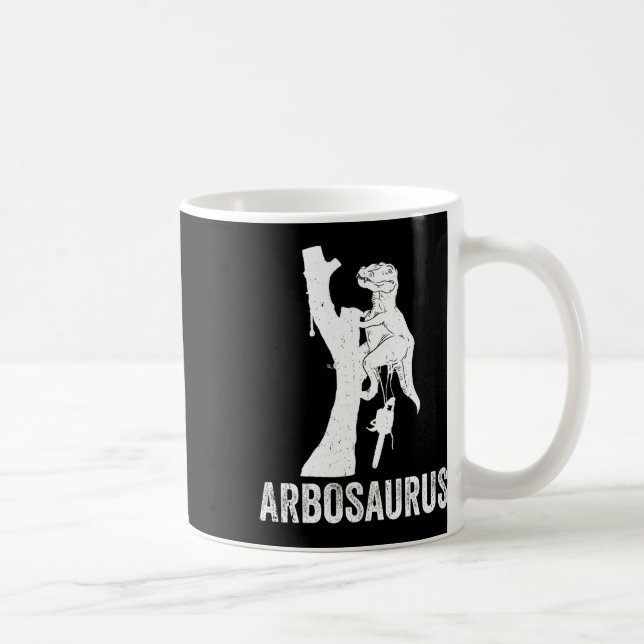 Abrosaurus Baumpfleger Baumkletterer Baumscherer A Kaffeetasse (Rechts)