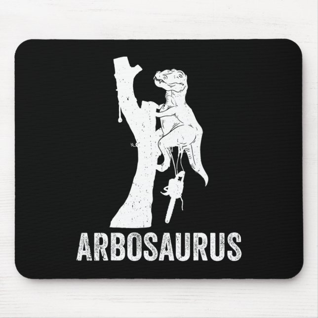 Abrosaurus Baumpfleger Baumkletterer Baumscherer A Mousepad (Vorne)