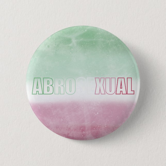 Abrosexual pride flag badge button (Vorderseite)