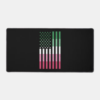 Abrosexual USA Flag LGBT Geschenk Abrosexual Schreibtischunterlage