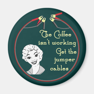 Abrufen des Jumper-Kabels Magnet