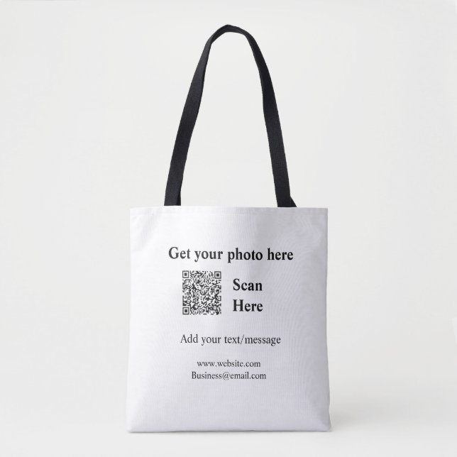 Abrufen Ihres Foto-Scan QR Website E-E-Mail-Adress (Vorderseite)