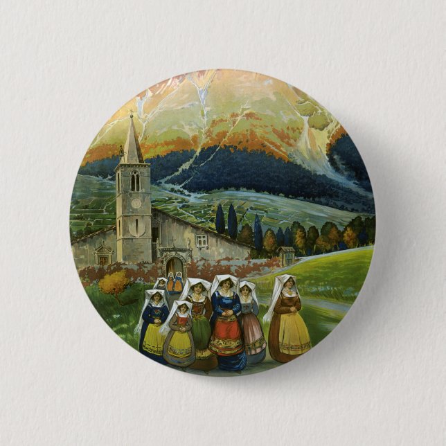 Abruzzen Button (Vorderseite)