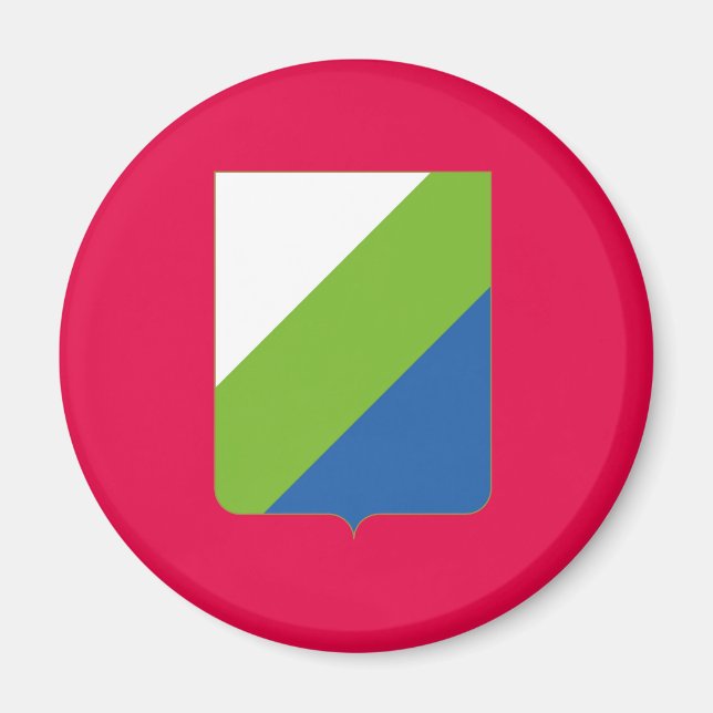 Abruzzen-Flagge Italien Symbol italia Magnet (Vorne)