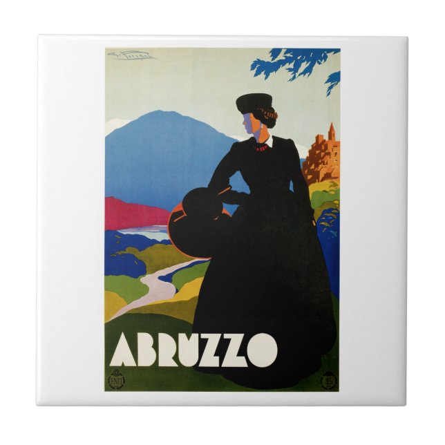 Abruzzen Fliese (Vorderseite)