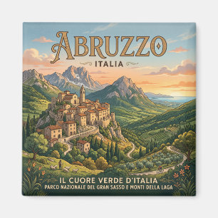 Abruzzen Italien Magnet