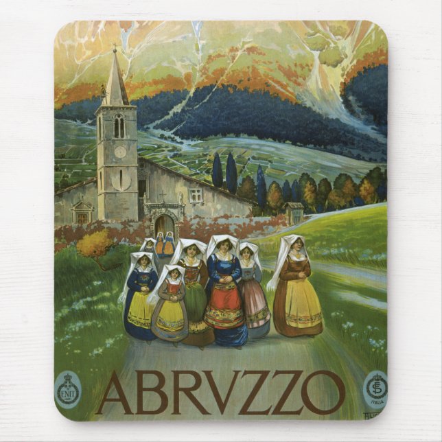 Abruzzen Mousepad (Vorne)