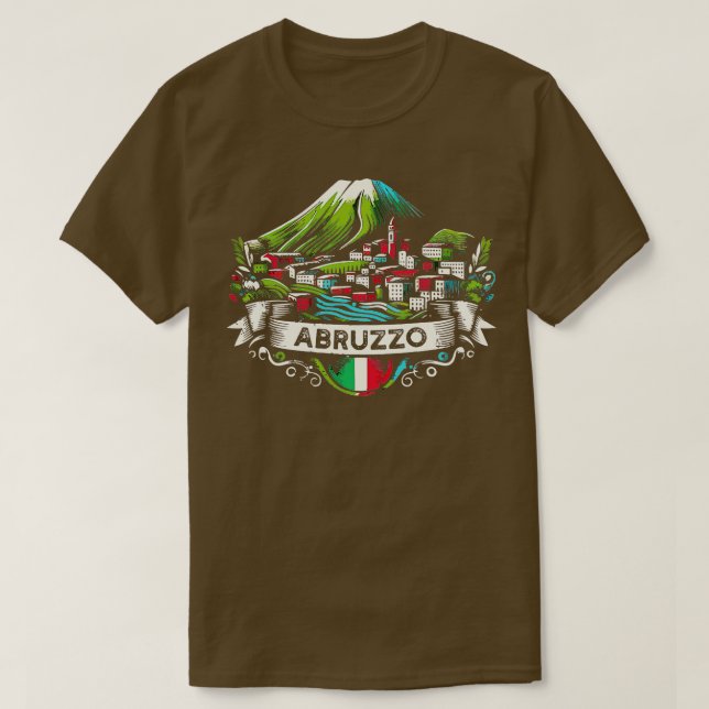 Abruzzen T-Shirt (Design vorne)