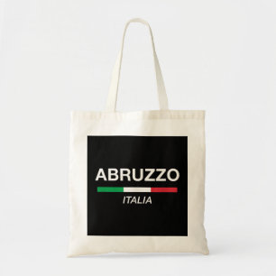 Abruzzo Italian Name Family Reunion Italy Flag Tragetasche
