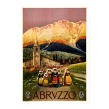 Abruzzo Italien Nationalpark Vintage