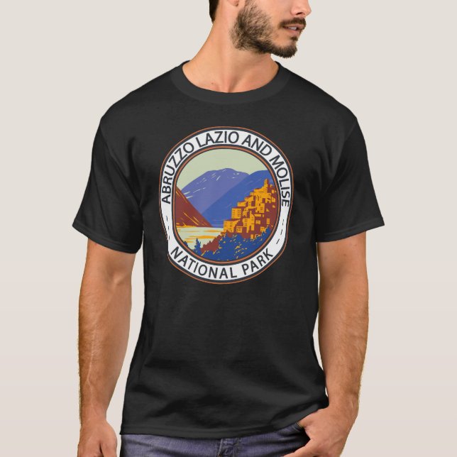 Abruzzo, Latium und Nationalpark Molise Italien T-Shirt (Vorderseite)