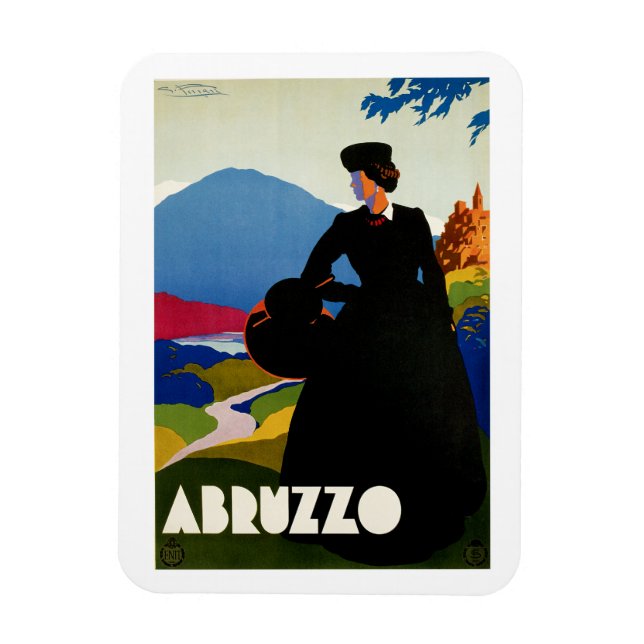 Abruzzo Magnet (Vertikal)