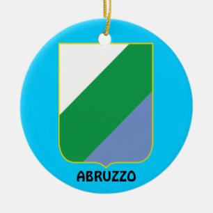 Abruzzo-Region Cristmas Verzierung Keramikornament