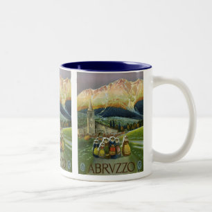 Abruzzo Zweifarbige Tasse