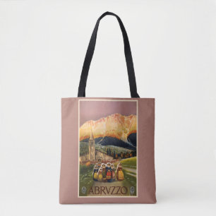 Abrvzzo Italien Vintage-Reisegepäck