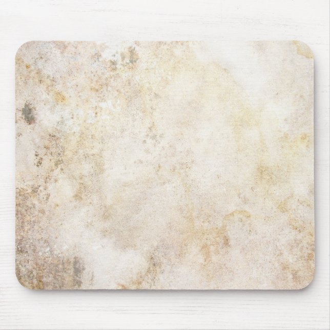 [ABS-BEI-1] Beige Marmortupfen Mousepad (Vorne)