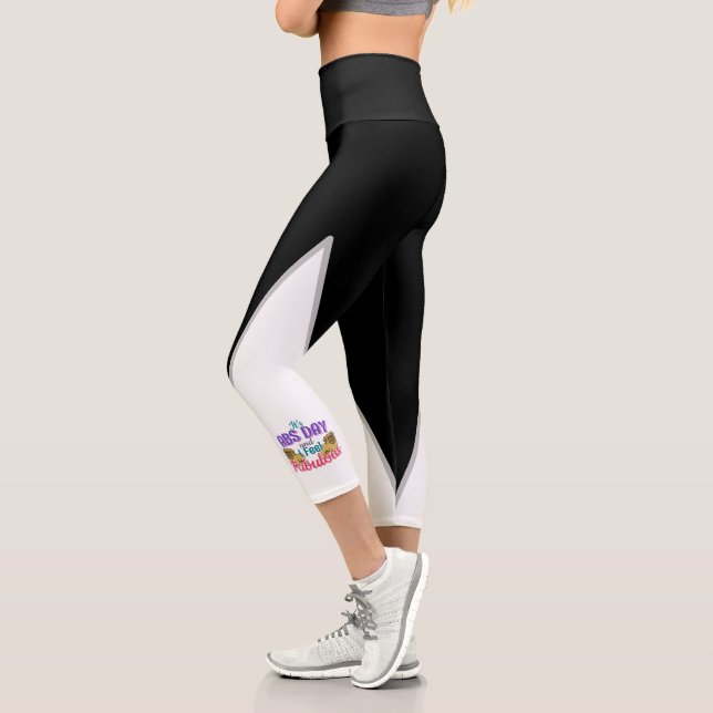 Abs Day Core Workout - Mops Dog Lover Capri Leggings (Links)