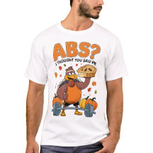 Abs. Ich dachte, du sagtest Pie Erntedank Fitness