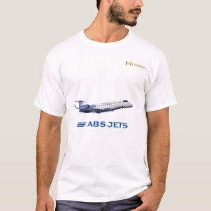 ABS Jets Airlines Learjet Flugzeug T-Shirt