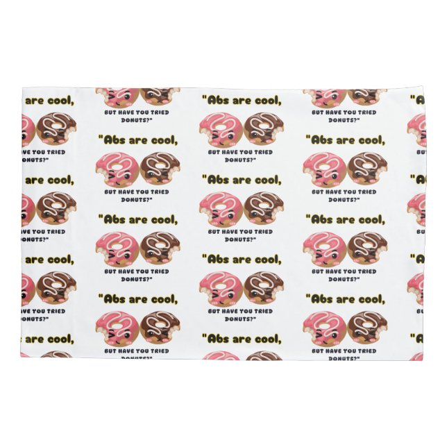 ABS SIND COOL, MÜSSEN ABER SPENDEN VERSUCHEN KISSENBEZUG (Rückseite)