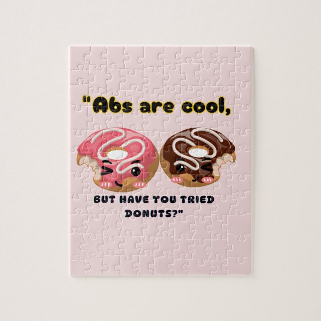 ABS SIND COOL, MÜSSEN ABER SPENDEN VERSUCHEN PUZZLE (Vertikal)