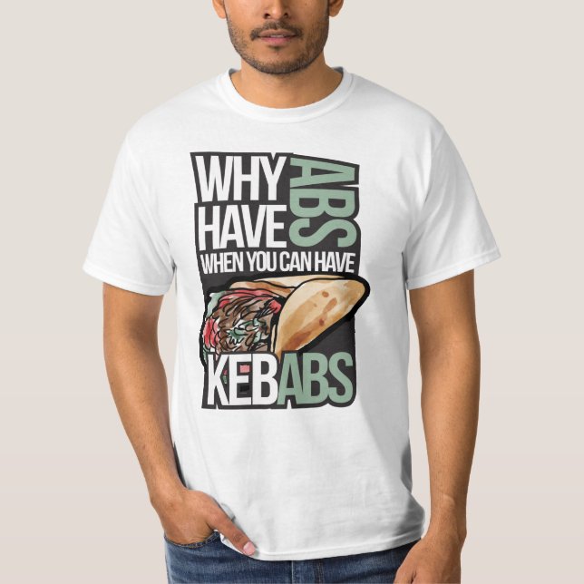 ABS und Kebabs T-Shirt (Vorderseite)