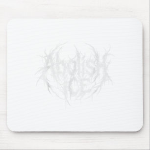 Abschaff Eis Schwermetall Resist Grafik Kunst Mousepad