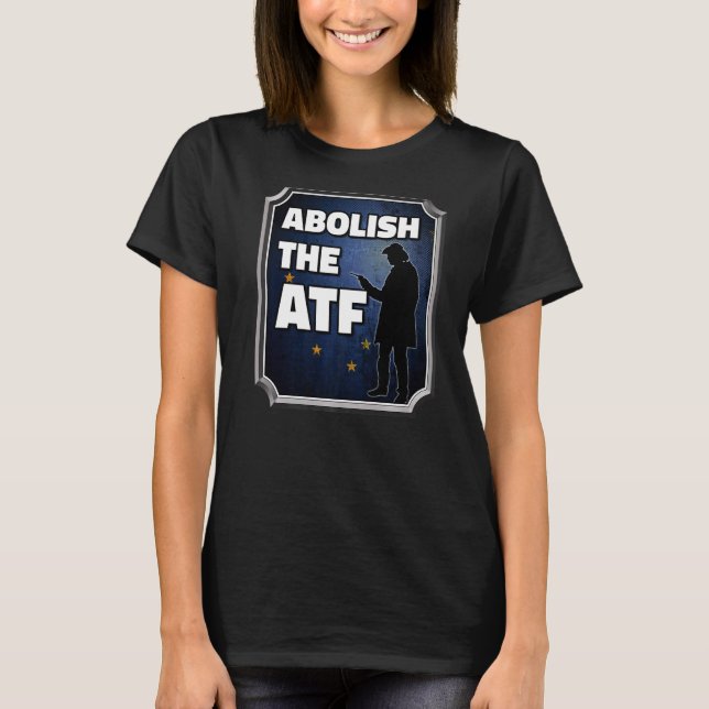 Abschaffung der ATF ~ Alaska Flag Premium T-Shirt (Vorderseite)