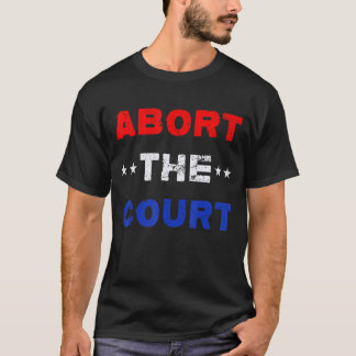 Abschaffung des Justizbarometers Reproduktive Frau T-Shirt